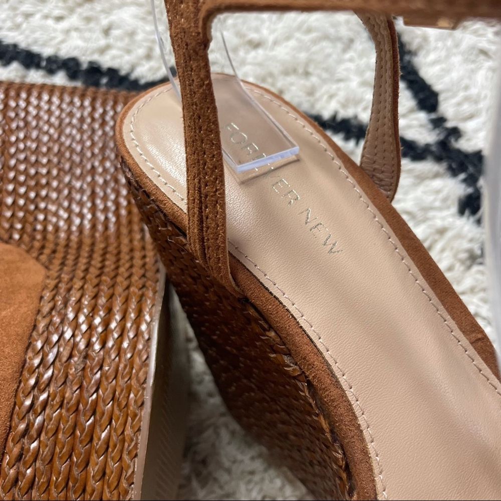 Forever New Espadrille Wedges Size 37 EUR - Picture 6 of 8